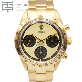 【中古】ROLEX ロレックス コスモグラフ デイトナ ポールニューマン シャンパンダイヤル 6239