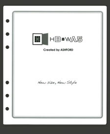 ASHFORD アシュフォード システム手帳リフィル HB×WA5(6穴) プロテクター HB×WA5 6穴 M5 ポケット シーズンゲーム リング 本革 スケジュール帳 手帳のタイムキーパー