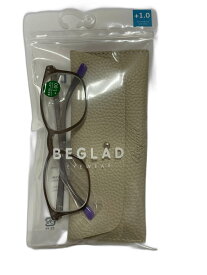 ビグラッド 老眼鏡 【グレー 】 +1.00　 キースプランニング 老眼鏡 おしゃれ おしゃれリーディンググラス：上品なグレー BEGLADリーディンググラス グレー フレーム 灰 色