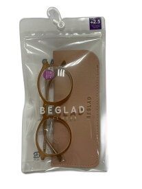 ビグラッド 老眼鏡 【ピンク】　+2.50 キースプランニング 老眼鏡 おしゃれ おしゃれ老眼鏡で若々しく！上品なリーディンググラス BEGLADリーディンググラス ピンク フレーム 桃 色