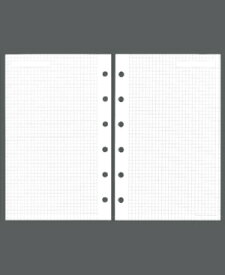 ASHFORD アシュフォード システム手帳リフィル ミニ6(6穴) セクションリーフ M6 2.5mm方眼 デザイン文具 スケジュール帳 スケジュール帳 手帳のタイムキーパー