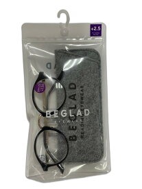 ビグラッド 老眼鏡 【ブラック】　+2.50　キースプランニング 老眼鏡 おしゃれ おしゃれ老眼鏡で素敵に自分磨き！上品なリーディンググラス キースプランニング BEGLADリーディンググラス ブラック フレーム 黒 色