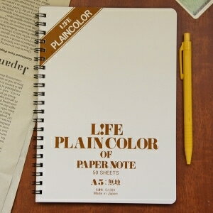 �y10%OFF�E���Ԍ���z LIFE ���C�t �m�[�g �E G1389 �v���C���m�[�g A5 �X�P�W���[���� �蒠�̃^�C���L�[�p�[