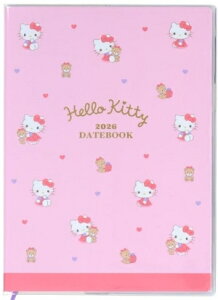 SANRIO �T�����I 2026 2025�N 10���n�܂� �蒠 ���Ԏ�(�u���b�N) A5 �f�C�g�u�b�N �n���[�L�e�B �}�C�����f�B �X�k�[�s�[ �L�����N�^�[ �f�U�C�� ������� ��l���킢�� �_�C�A���[ �X�P�W���[����