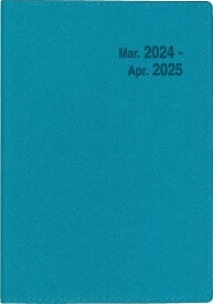 HAKUBUNKAN 博文館新社 2024年4月始まり 手帳 A6 4785 SD-15 Indexプランナー ターコイズ 日記　デザイン おしゃれ 大人かわいい 手帳カバー ダイアリー スケジュール帳 手帳のタイムキーパー