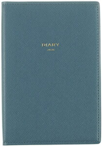 DELFONICS デルフォニックス 2026 1月始まり 手帳 週間レフト式(ホリゾンタル) A6 ダイアリー キトリ リフィル 大人かわいい おしゃれ かわいい コンパクト ロルバーン レザー風 スケジュール帳