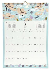 CLOTHES-PIN クローズピン カレンダー ・ トモコA3壁掛カレンダー Tomoko Hayashi 2024　A3 スケジュール帳 手帳のタイムキーパー