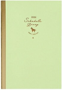 KUTSUWA Nc 2026 2025N 12n܂ 蒠 Ԏ(ubN) A5 XPW[m[g C`S[X sX^`IN[ AeB[NS[h 2026N 1n܂ Ή l킢 XPW[ 