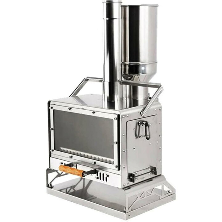未使用】1.8kg超軽量 引き込ん 薪ストーブ 3F UL GEAR 部落薪ストーブ