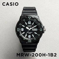 【並行輸入品】【10年保証】【日本未発売】CASIO カシオ スポーツ メンズ MRW-200H-1B2 腕時計 キッズ 子供 男の子 チープカシオ チプカシ アナログ 日付 防水 ブラック 黒 海外モデル 送料無料