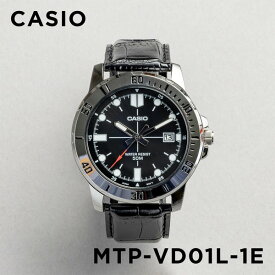 【10%OFF】【並行輸入品】【10年保証】【日本未発売】CASIO STANDARD MENS カシオ スタンダードMTP-VD01BL.GL.L腕時計 時計 ブランド メンズ 男の子 チープカシオ チプカシ アナログ 日付 黒 ネイビー カーキ シルバー レザー 海外モデル 送料無料