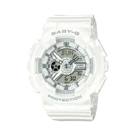 【並行輸入品】【10年保証】CASIO BABY-G カシオ ベビーG BA-110X-7A3 腕時計 時計 ブランド レディース キッズ 子供 女の子 アナデジ 日付 カレンダー 防水 ホワイト 白 送料無料