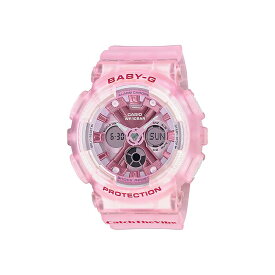 【国内正規品】CASIO BABY-G カシオ ベビーG BA-130CV-4AJF 腕時計 時計 ブランド レディース キッズ 子供 女の子 アナデジ 日付 カレンダー 防水 ピンク スケルトン 送料無料