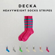 DECKA HEAVYWEIGHT SOCKS STRIPES デカ ソックス DE-29 靴下 ブランド メンズ レディース 日本製 国産 ス…