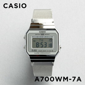 【並行輸入品】【10年保証】【日本未発売】CASIO STANDARD MENS カシオ スタンダード A700W 腕時計 時計 ブランド メンズ レディース キッズ 子供 男の子 女の子 チープカシオ チプカシ デジタル 日付 シルバー ゴールド メッシュ メタル 海外モデル 送料無料