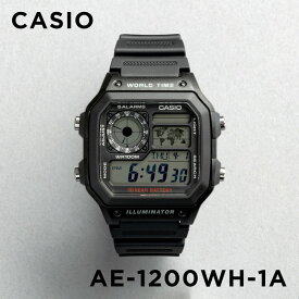 【並行輸入品】【10年保証】CASIO STANDARD カシオ スタンダード AE-1200WH-1A 腕時計 時計 ブランド メンズ レディース キッズ 子供 男の子 女の子 チープカシオ チプカシ デジタル 日付 カレンダー 防水 ブラック 黒 送料無料