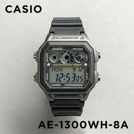 【並行輸入品】【10年保証】CASIO STANDARD カシオ スタンダード AE-1300WH-8A 腕時計 時計 ブランド メンズ レディース キッズ 子供 チープカシオ チプカシ デジタル 日付 防水 グレー サッカー フットサル 審判 レフェリー 送料無料