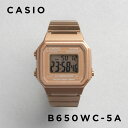 【10年保証】【日本未発売】CASIO STANDARD カシオ スタンダード B650WC-5A 腕時計 時計 ブランド メンズ レディース キッズ 子供 男の子 女の子 チープカシオ チプカシ デジタル 日付 ローズゴールド 海外モデル メタル ギフト プレゼント