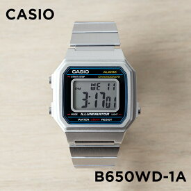 【並行輸入品】【10年保証】【日本未発売】CASIO STANDARD カシオ スタンダード B650 腕時計 時計 ブランド メンズ レディース キッズ 子供 男の子 女の子 チープカシオ チプカシ デジタル 日付 シルバー ブラック 黒 ローズゴールド メタル 海外モデル 送料無料