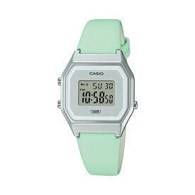 【並行輸入品】【10年保証】【日本未発売】CASIO STANDARD LADYS カシオ スタンダード LA680WEL.WEGL 腕時計 時計 ブランド レディース 女の子 チープカシオ チプカシ デジタル 日付 ピンク グレー グリーン 緑 シルバー 本革ベルト かわいい 海外モデル 送料無料