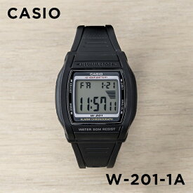 【並行輸入品】【10年保証】【日本未発売】CASIO STANDARD カシオ スタンダード W-201-1A 腕時計 時計 ブランド メンズ レディース キッズ 子供 男の子 女の子 チープカシオ チプカシ デジタル 日付 ブラック 黒 海外モデル 送料無料