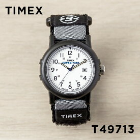 【並行輸入品】【日本未発売】TIMEX EXPEDITION タイメックス エクスペディション キャンパー 38MM T49713 腕時計 時計 ブランド メンズ レディース ミリタリー アナログ ブラック 黒 ホワイト 白 ナイロンベルト 海外モデル 送料無料