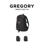 【並行輸入品】GREGORY MIGHTY DAY V2 グレゴリー マイティーデイ バッグ リュック リュックサック バックパック ブランド 通学 通勤 メンズ レディース ブラック 黒 オールブラック ナイロン 送料無料