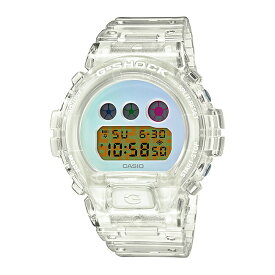 【国内正規品】CASIO G-SHOCK カシオ Gショック DW-6900SP-7JR 腕時計 時計 ブランド メンズ キッズ 子供 男の子 デジタル 日付 カレンダー 防水 ホワイト 白 ブルー 水色 スケルトン クリア 送料無料