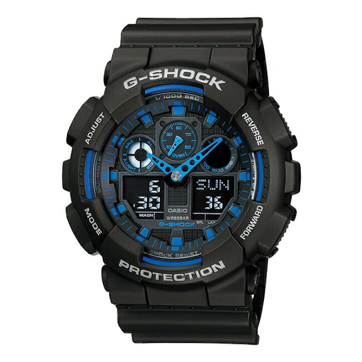 楽天市場】【10年保証】CASIO G-SHOCK カシオ Gショック GA-100-1A2 