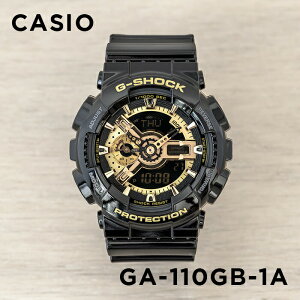 �y10�N�ۏ؁zCASIO G-SHOCK �J�V�I G�V���b�N GA-110GB-1A �r���v ���v �u�����h �����Y �L�b�Y �q�� �j�̎q �A�i�f�W ���t �J�����_�[ �h�� �u���b�N �� �S�[���h �� �M�t�g �v���[���g