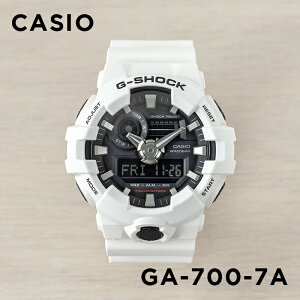 �y10�N�ۏ؁zCASIO G-SHOCK �J�V�I G�V���b�N GA-700-7A �r���v ���v �u�����h �����Y �L�b�Y �q�� �j�̎q �A�i�f�W ���t �J�����_�[ �h�� �z���C�g �� �u���b�N �� �M�t�g �v���[���g