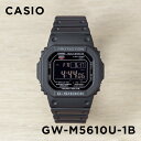 【10%OFF】【10年保証】CASIO G-SHOCK カシオ Gショック GW-M5610U-1B 腕時計 時計 ブランド メンズ キッズ 子供 男の子 デジタル 電波 ソーラー ソーラー電波 日付 カレンダー 防水 ブラック 黒 オールブラック ギフト プレゼント