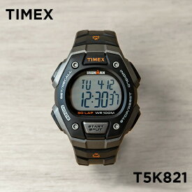 【10%OFF】【並行輸入品】【日本未発売】TIMEX IRONMAN タイメックス アイアンマン クラシック 30 41MM メンズ T5K821 腕時計 時計 ブランド レディース ランニングウォッチ デジタル グレー ブラック 黒 海外モデル 送料無料