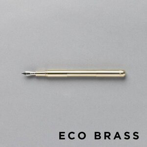 【並行輸入品】KAWECO SUPRA FOUNTAIN PEN BRASS カヴェコ スプラ 万年筆 ブラス 極細 EF 筆記用具 文房具 ブランド ゴールド 金 送料無料