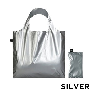 LOQI METALLIC BAG WITH MINI ZIP ���[�L�[ ���^���b�N �o�b�O�� �g�[�g�o�b�O �G�R�o�b�O �T�u�o�b�O �|�[�`�t�� �܂肽���� �u�����h �A�[�e�B�X�g �A�[�g ���p�� �ʊw �ʋ� �����Y ���f�B�[�X �唻 