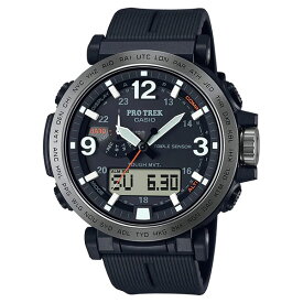 【並行輸入品】【10年保証】CASIO PRO TREK カシオ プロトレックPRW-6611Y-1腕時計 時計 ブランド メンズ キッズ 子供 男の子 アナデジ 電波 ソーラー ソーラー電波 日付 カレンダー LED シルバー ブラック 黒 海外モデル 送料無料