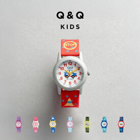 【並行輸入品】【日本未発売】CITIZEN Q&Q シチズン VR99J 腕時計 時計 ブランド キッズ 子供 逆輸入 チープシチズン チプシチ アナログ 防水 花柄 ちょうちょ ロケット 飛行機 ねこ かめ くじら 恐竜 マーメイド 人魚 海外モデル 送料無料