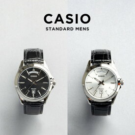 【並行輸入品】【10年保証】【日本未発売】CASIO STANDARD MENS カシオ スタンダード MTP-1370L 腕時計 時計 ブランド メンズ キッズ 子供 チープカシオ チプカシ アナログ 日付 シルバー ブラック 黒 ホワイト 白 レザー 革ベルト 海外モデル 送料無料