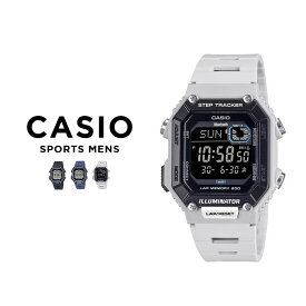 【10年保証】CASIO SPORTS MENS カシオ スポーツWS-B1000腕時計 時計 ブランド メンズ レディース キッズ 男の子 女の子 チープカシオ チプカシ デジタル 薄型 軽量 スマホ連携 歩数計 万歩計 日付 防水 シルバー ブラック 黒 グレー ギフト プレゼント