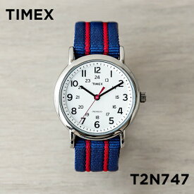 【10%OFF】【並行輸入品】TIMEX WEEKENDER タイメックス ウィークエンダー 38MM メンズ T2N747 腕時計 時計 ブランド レディース ミリタリー アナログ ネイビー ホワイト 白 ナイロンベルト 送料無料