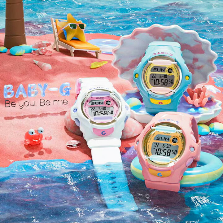 楽天市場】【10年保証】CASIO BABY-G カシオ ベビーG BG-169PB-7 