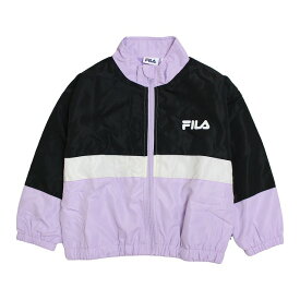 アウター ウィンドブレーカー FILA フィラ ジャケット ジャンパー キッズ 女の子 子供 裏地トリコット 110cm 120cm 130cm