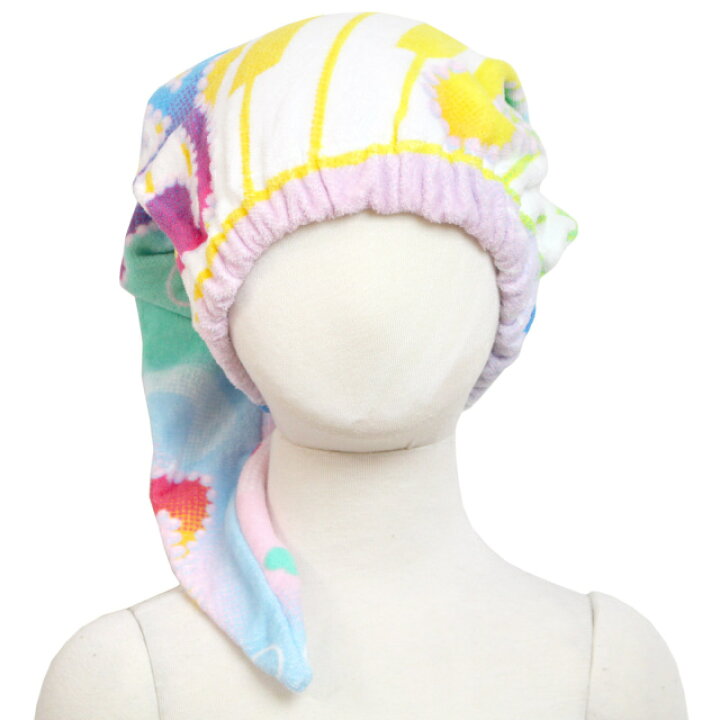 楽天市場 タオル キャップ 子供 キッズ 女の子 ミュージック スイミング 水泳 プール キャップ タオル ヘアキャップ バスタオル タイムリー ファッションストア