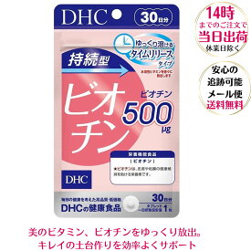 DHC 持続型ビオチン 30日分 DHCサプリメント 美肌 美容サプリメント ビタミン 皮膚