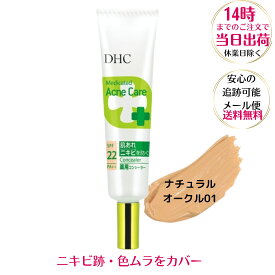 DHC 薬用 アクネケア コンシーラー 10gナチュラルオークル01 薬用コンシーラー ニキビ跡 肌荒れ 色ムラ 無香料パラベンフリー