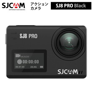 SJCAM �y���K�A���i�z �A�N�V�����J���� SJ8 Pro�i�F�F�u���b�N�j �N���X�}�X �v���[���g ���j�� �a�����v���[���g