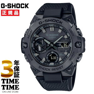 1/6�܂ŏ�����10��OFF�N�[�|���t�ICASIO �J�V�I G-SHOCK G�V���b�N G-STEEL �\�[���[ �I�[���u���b�N GST-B400BB-1AJF �y���S��5�N�ۏ؁z