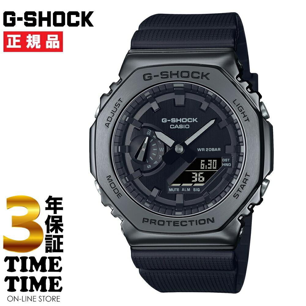 今年の新作から定番まで！CASIO カシオ G-SHOCK ブラック Gショック GM-2100BB-1AJF メンズ腕時計 