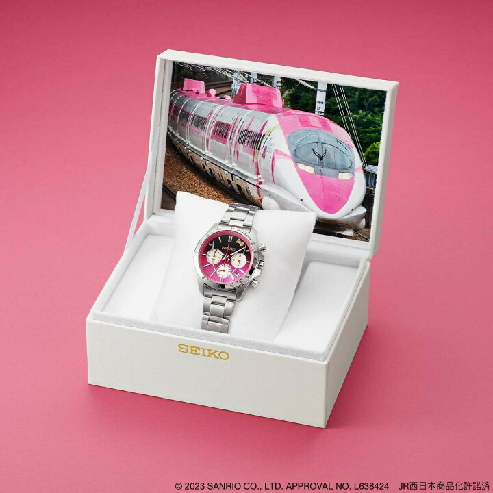 楽天市場】限定数4本 セイコー 500系新幹線25周年記念 ハローキティ 