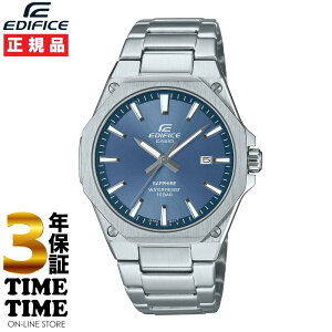 CASIO �J�V�I EDIFICE �G�f�B�t�B�X 3�j�A�i���O �I�N�^�S�� �u���[ �V���o�[ EFR-S108DJ-2AJF �y���S��5�N�ۏ؁z